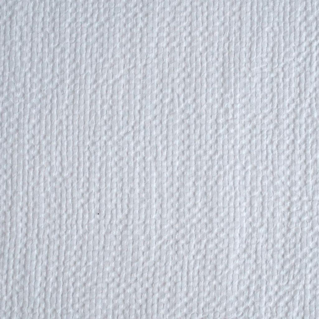 Preview: Seersucker Dobby leichte Baumwolle weiß